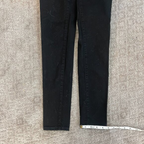 NWOT Madewell Black 10" High-Rise Skinny Jeans, Size 27 Tall - Picture 16 of 16